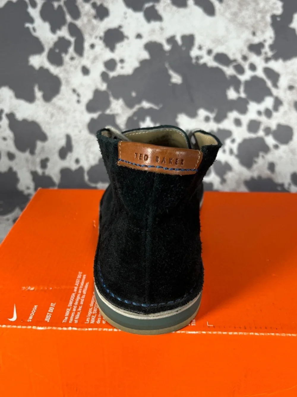 Ted Baker London Tullick3. black color Leather Shoes Booties Men’s Size US9